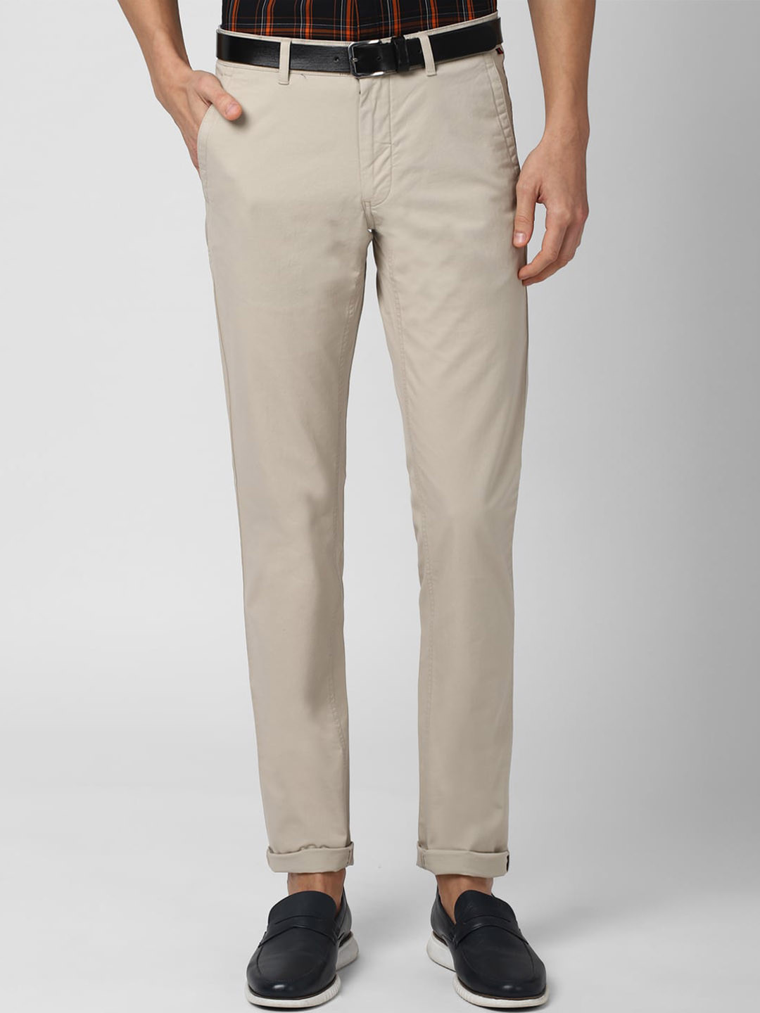 

Van Heusen Sport Men Beige Slim Fit Trousers