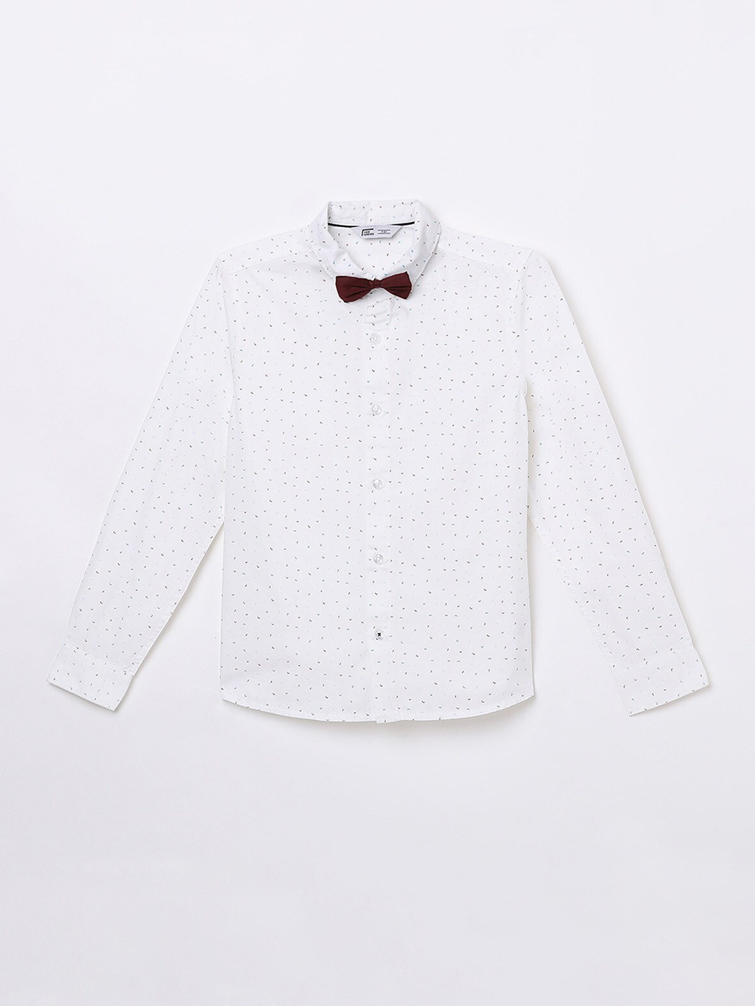 

Fame Forever by Lifestyle Boys White Printed Casual Shirt