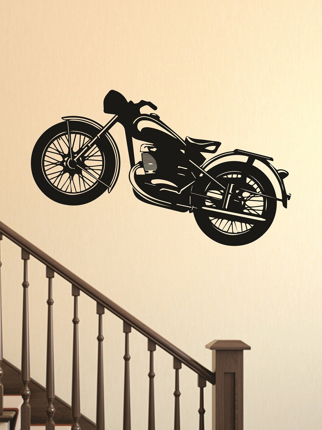 

WALLSTICK Black Solid Wall Sticker