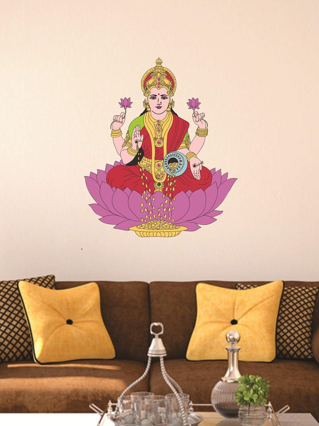 

WALLSTICK Red & Purple Large Vinyl Sticker