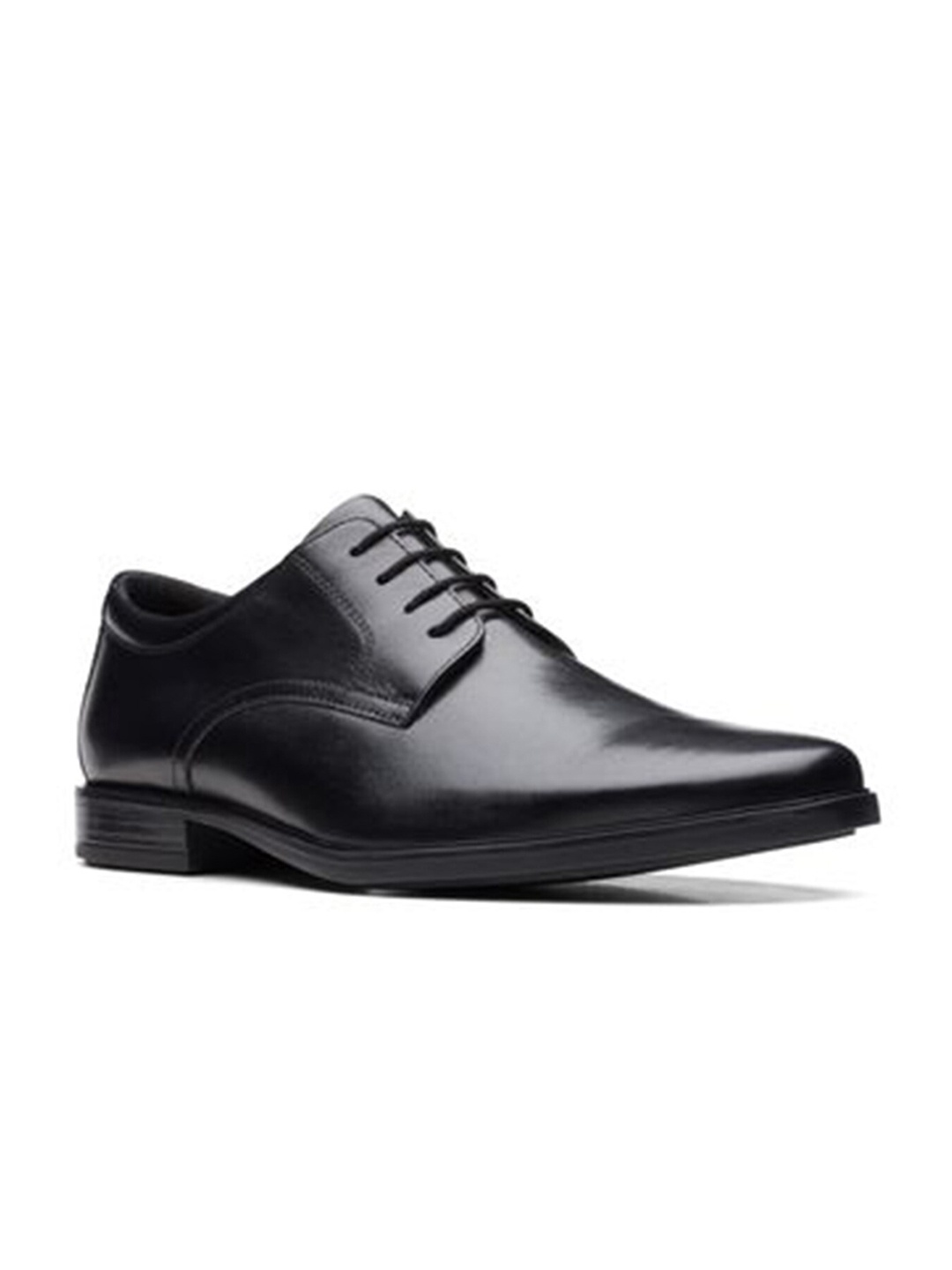 

Clarks Men Black Leather Derbys