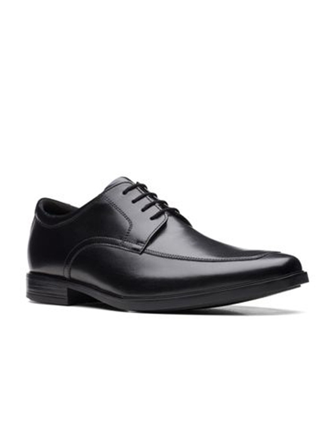 

Clarks Men Black Leather Derbys