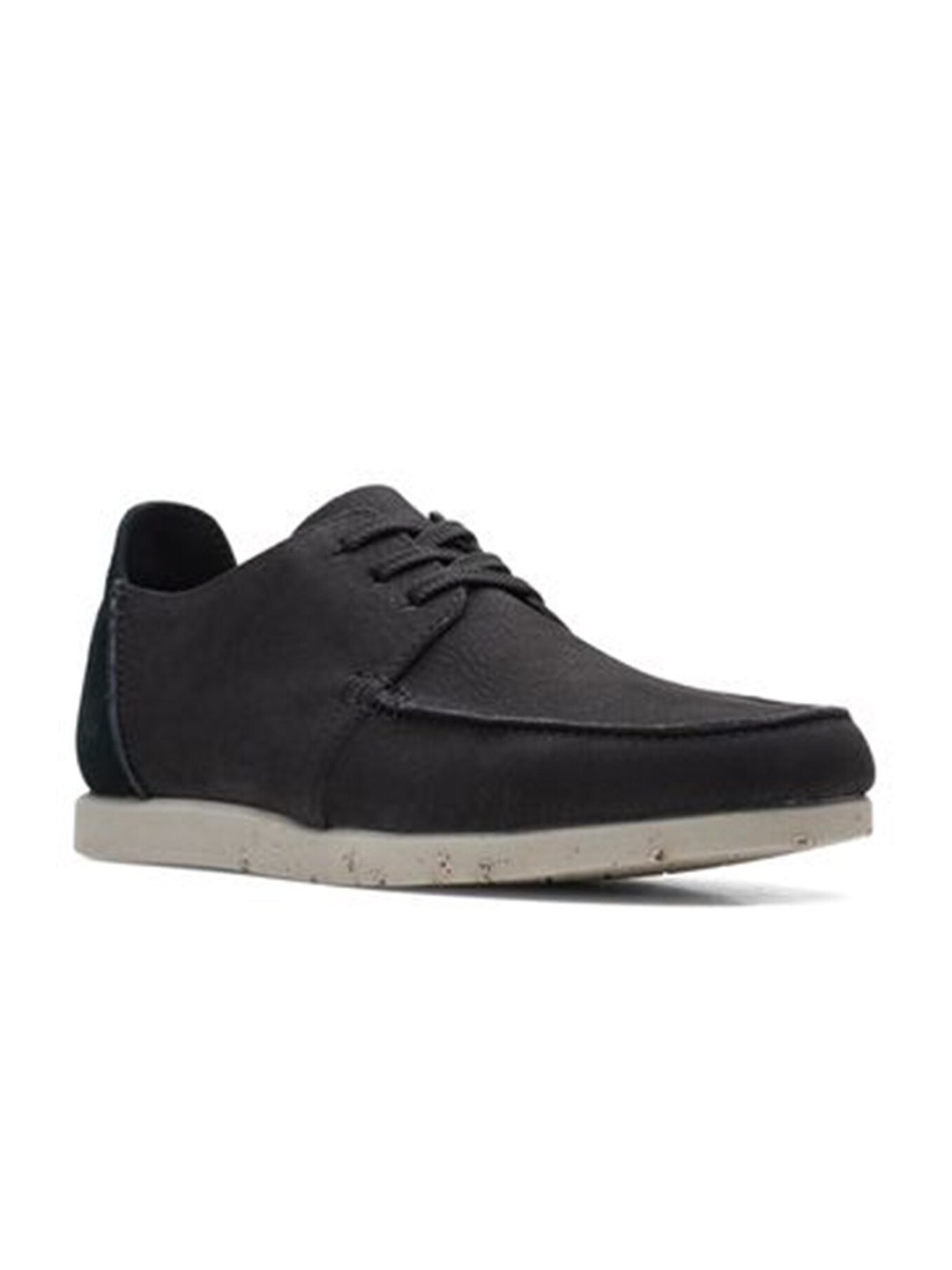 

Clarks Men Black Nubuck Derbys