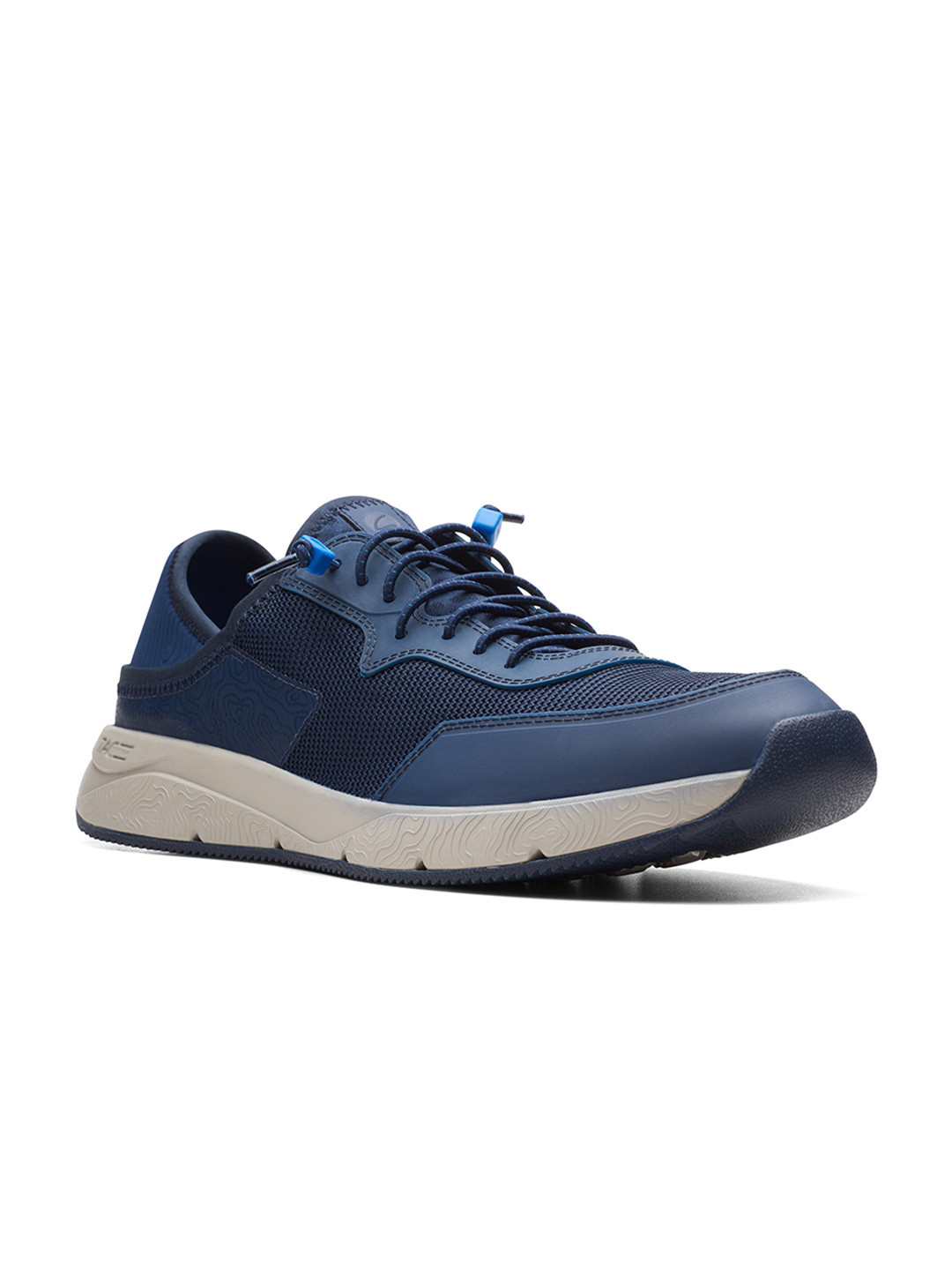 

Clarks Men Navy Blue Sneakers