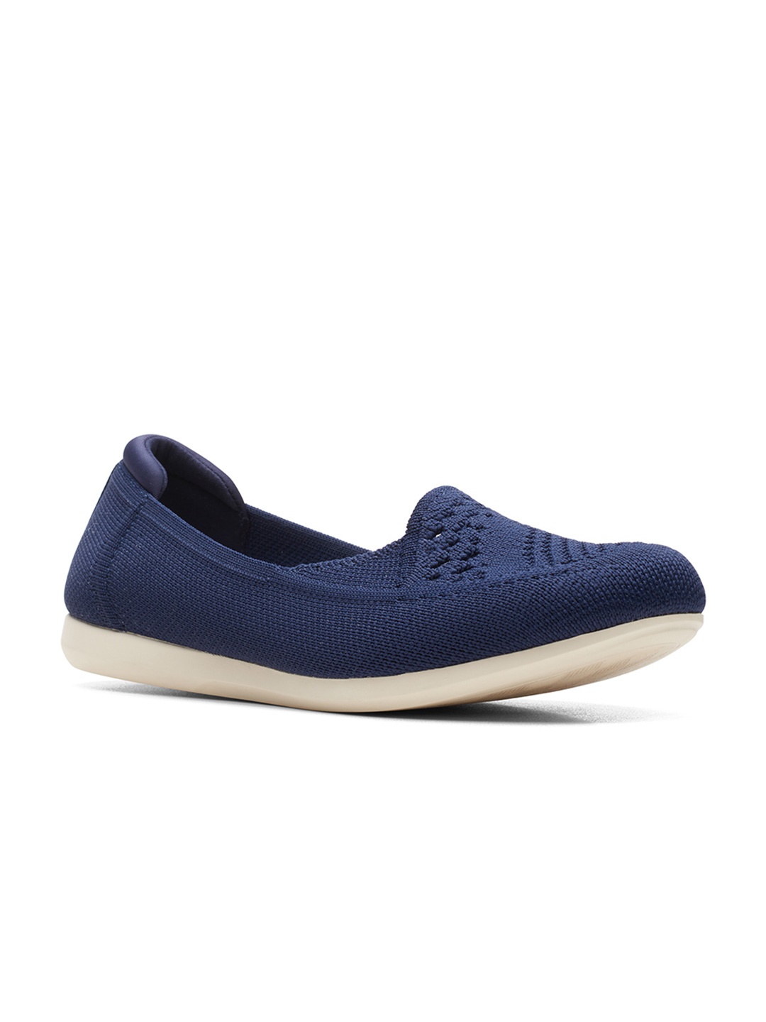 

Clarks Women Navy Blue Slip-On Sneakers