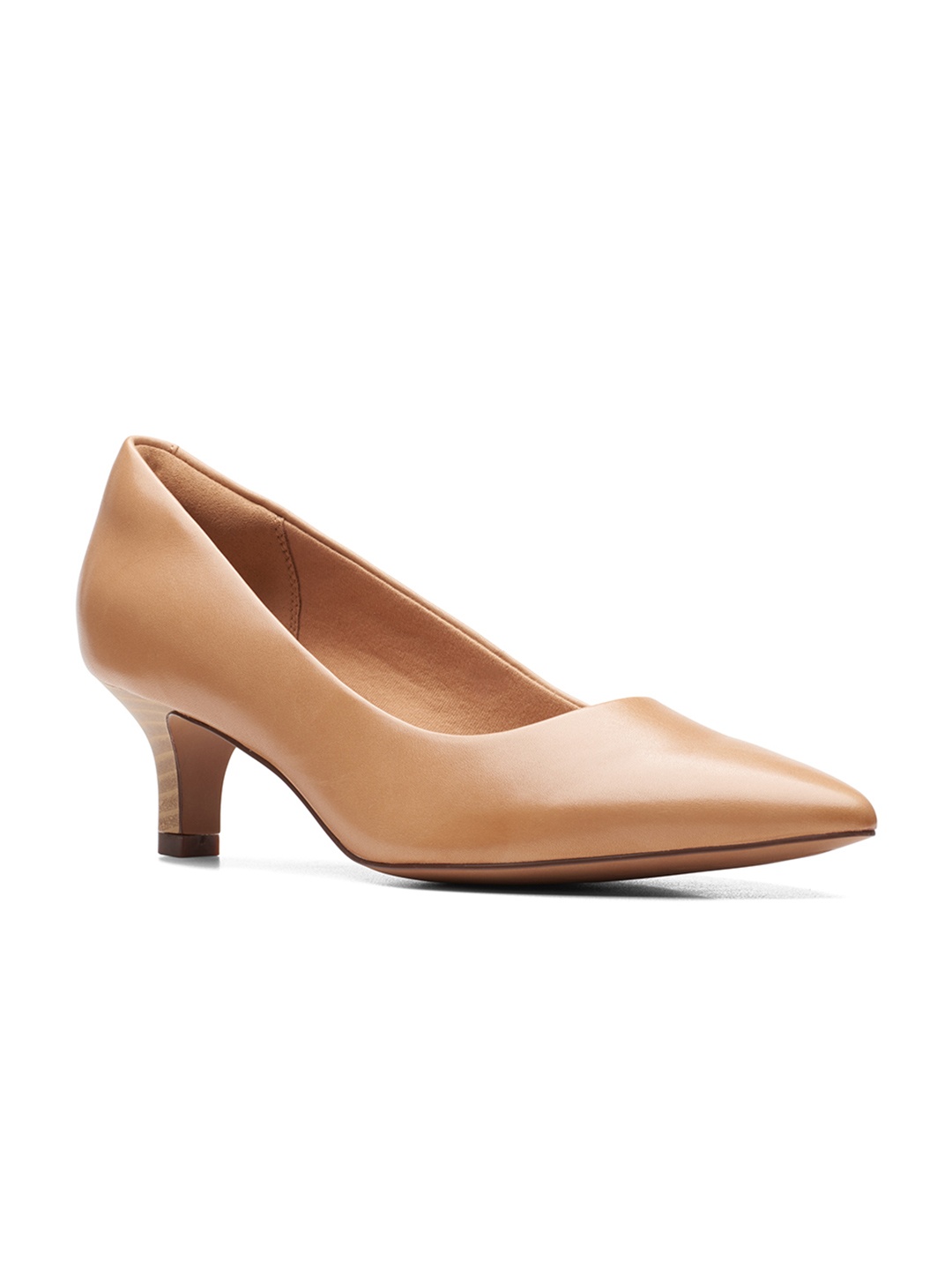 

Clarks Women Tan Leather Espadrilles