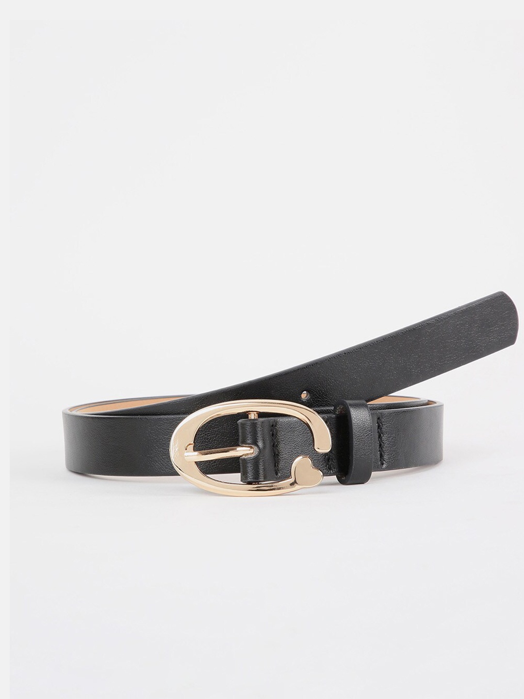 

Ginger by Lifestyle Women Synthetic Belt, Black