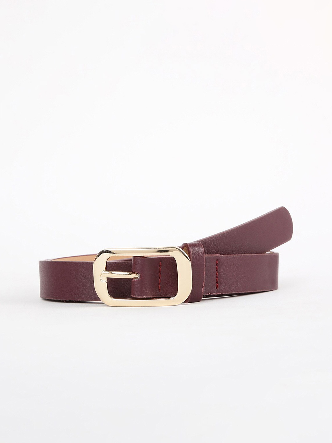 

Ginger by Lifestyle Women Synthetic Belt, Maroon