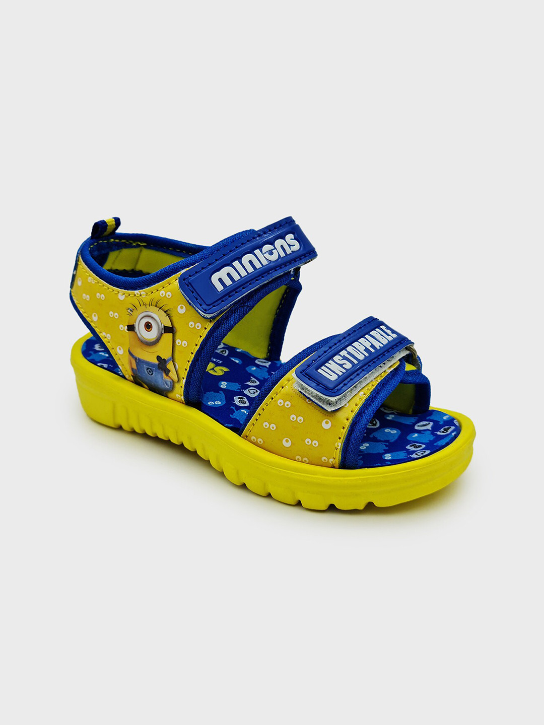 

Kids Ville Boys Yellow & Blue Minions Comfort Sandals