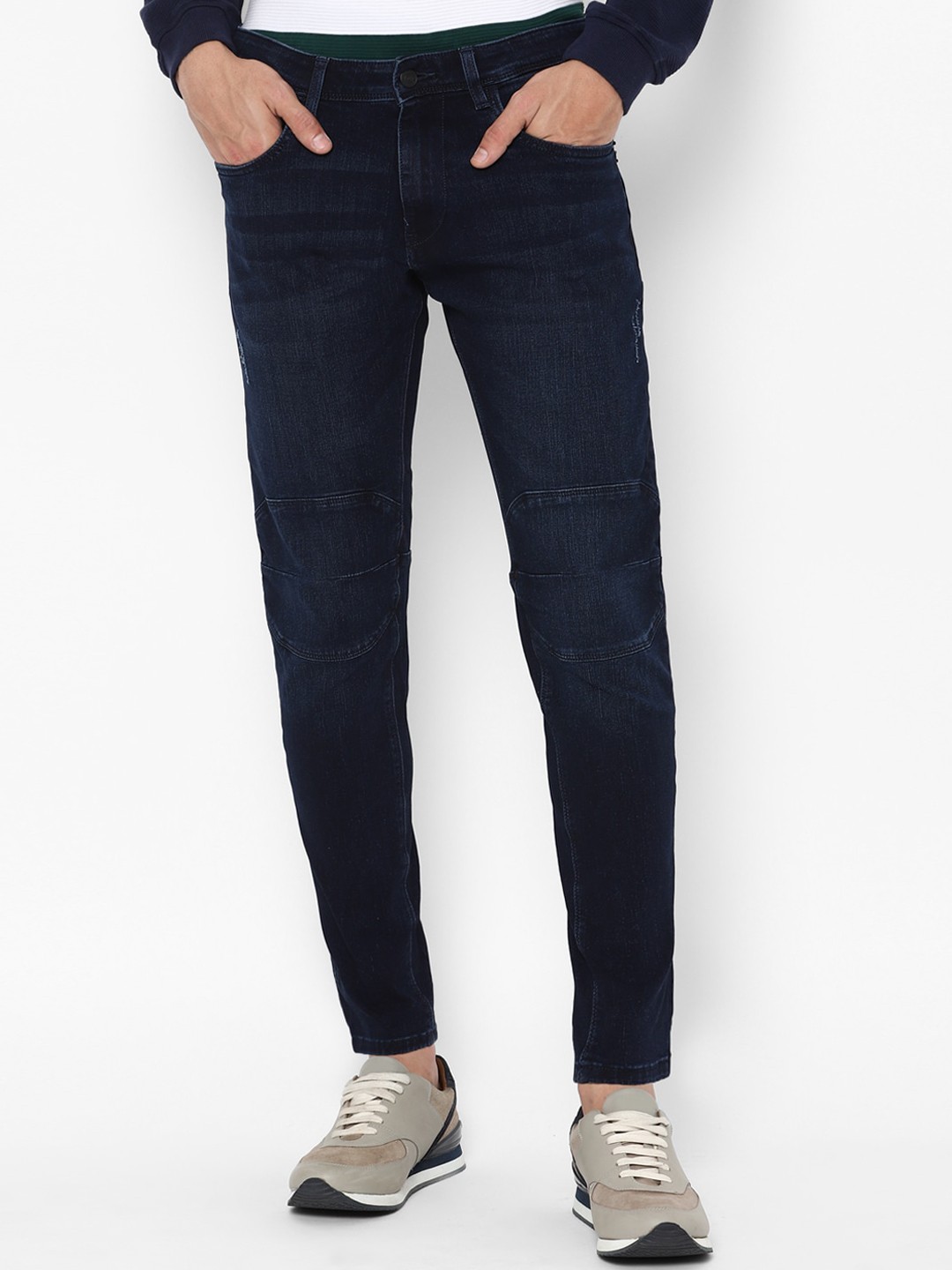 

Allen Solly Men Navy Blue Skinny Fit Jeans
