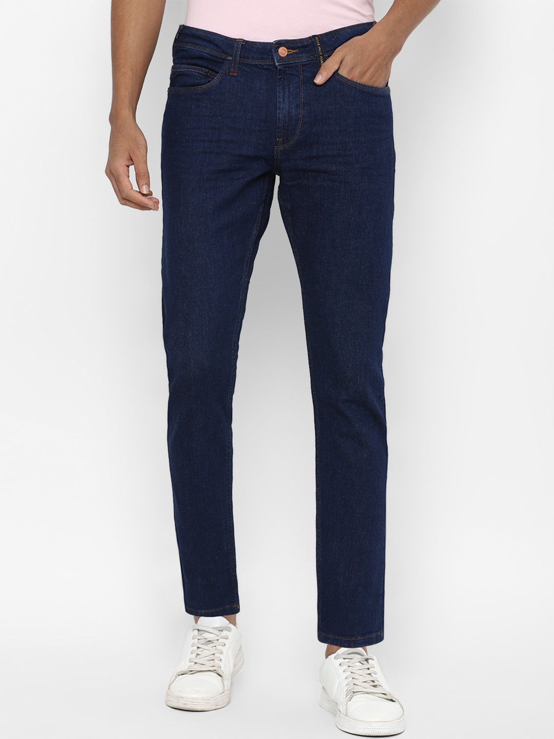 

Allen Solly Men Navy Blue Slim Fit Jeans