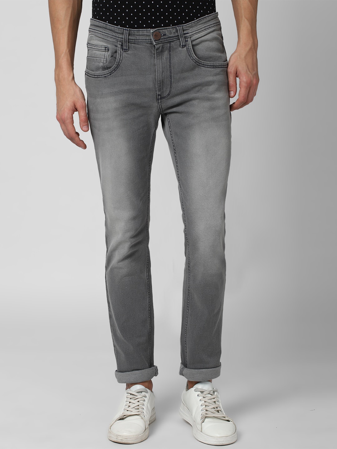 

Van Heusen Sport Men Grey Slim Fit Heavy Fade Jeans
