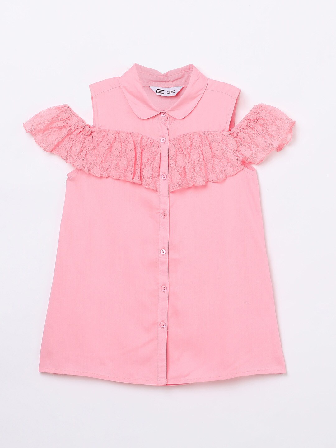 

Fame Forever by Lifestyle Pink Shirt Style Top