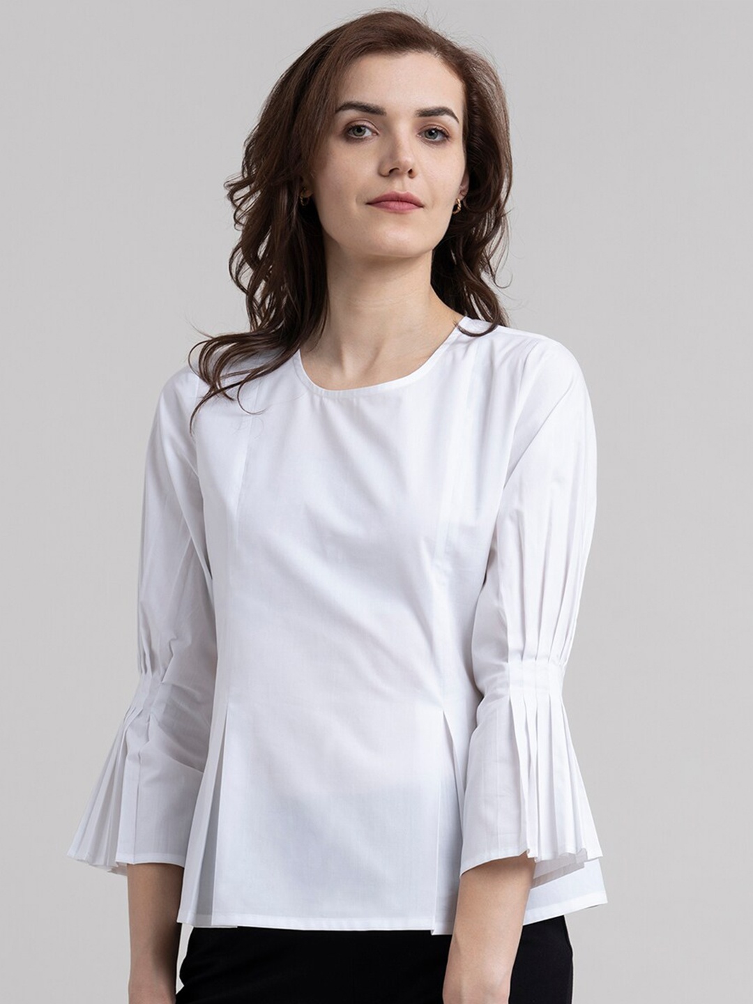 

FableStreet White Solid Top