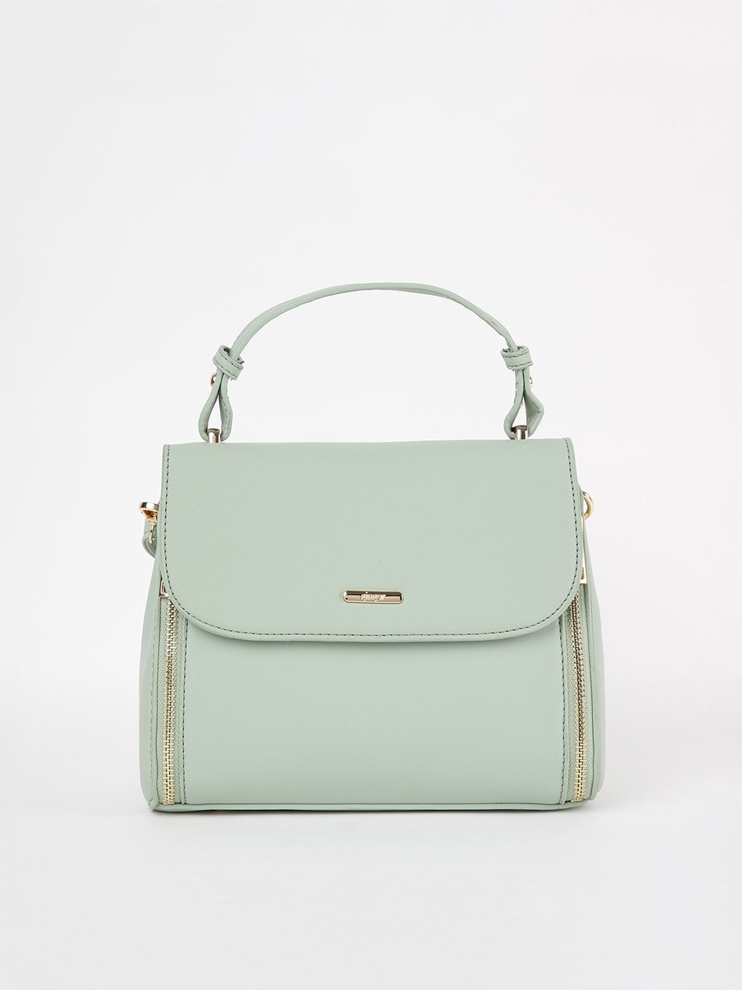 

Ginger by Lifestyle Mint Green Structured Satchel