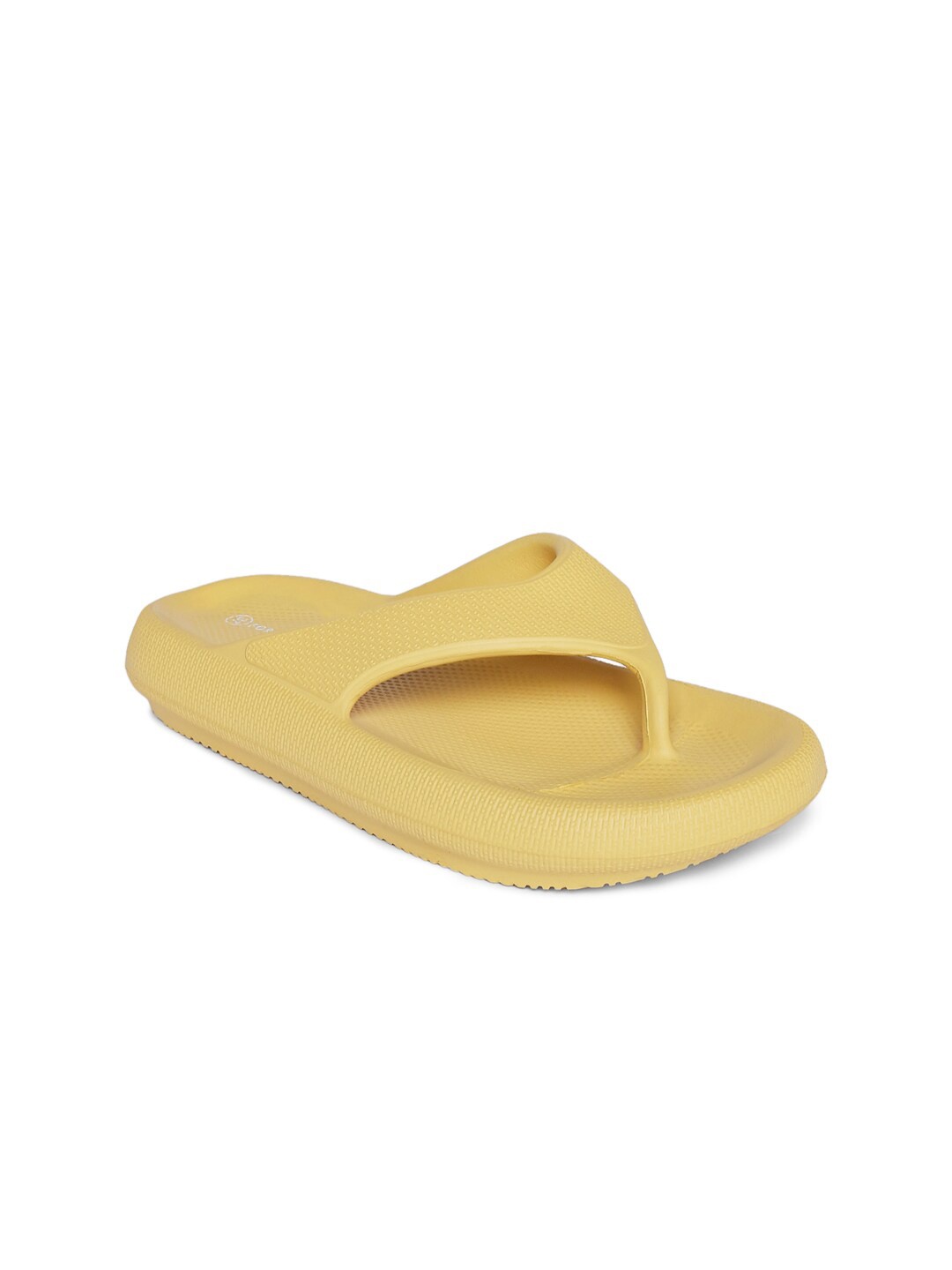 

Forever Glam by Pantaloons Women Mustard Flip Flops