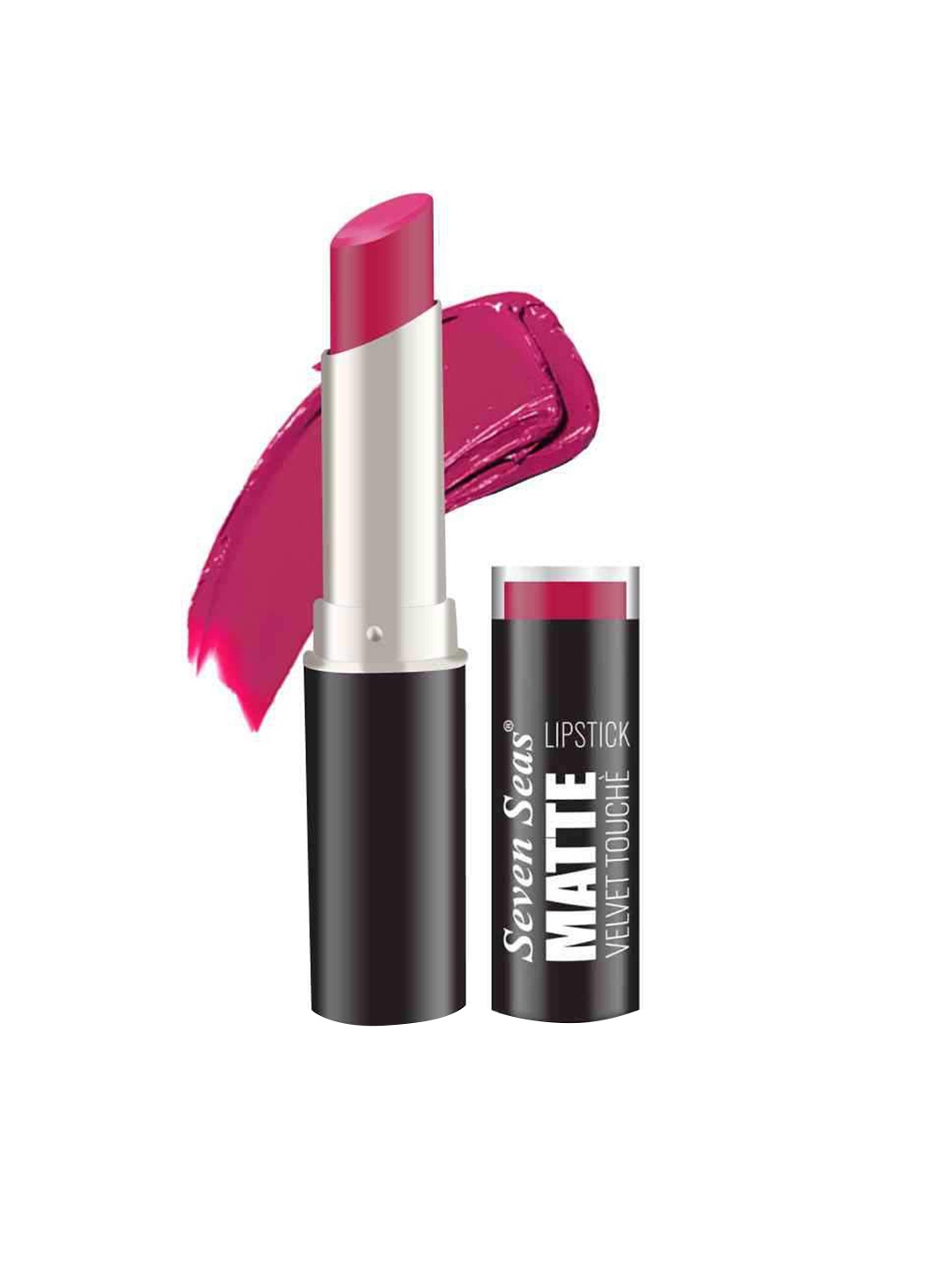 

Seven Seas Red Matte With You Paraben Free Lipstick : Hot Pink