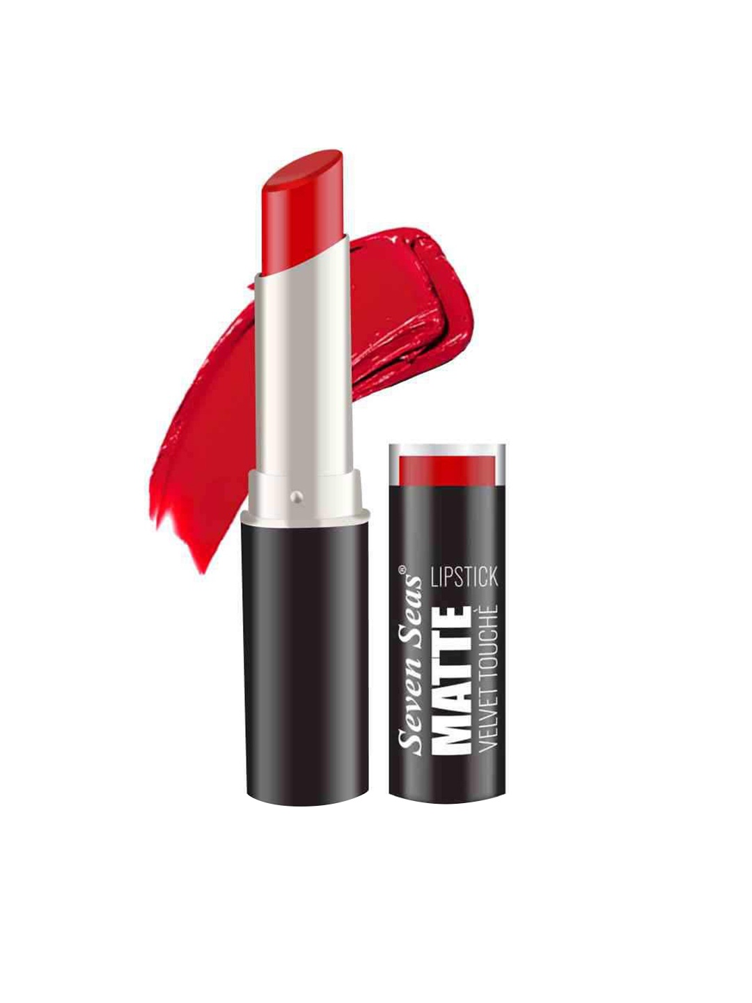 

Seven Seas Matte Velvet Touche Lipstick -Magic Maroon, Red