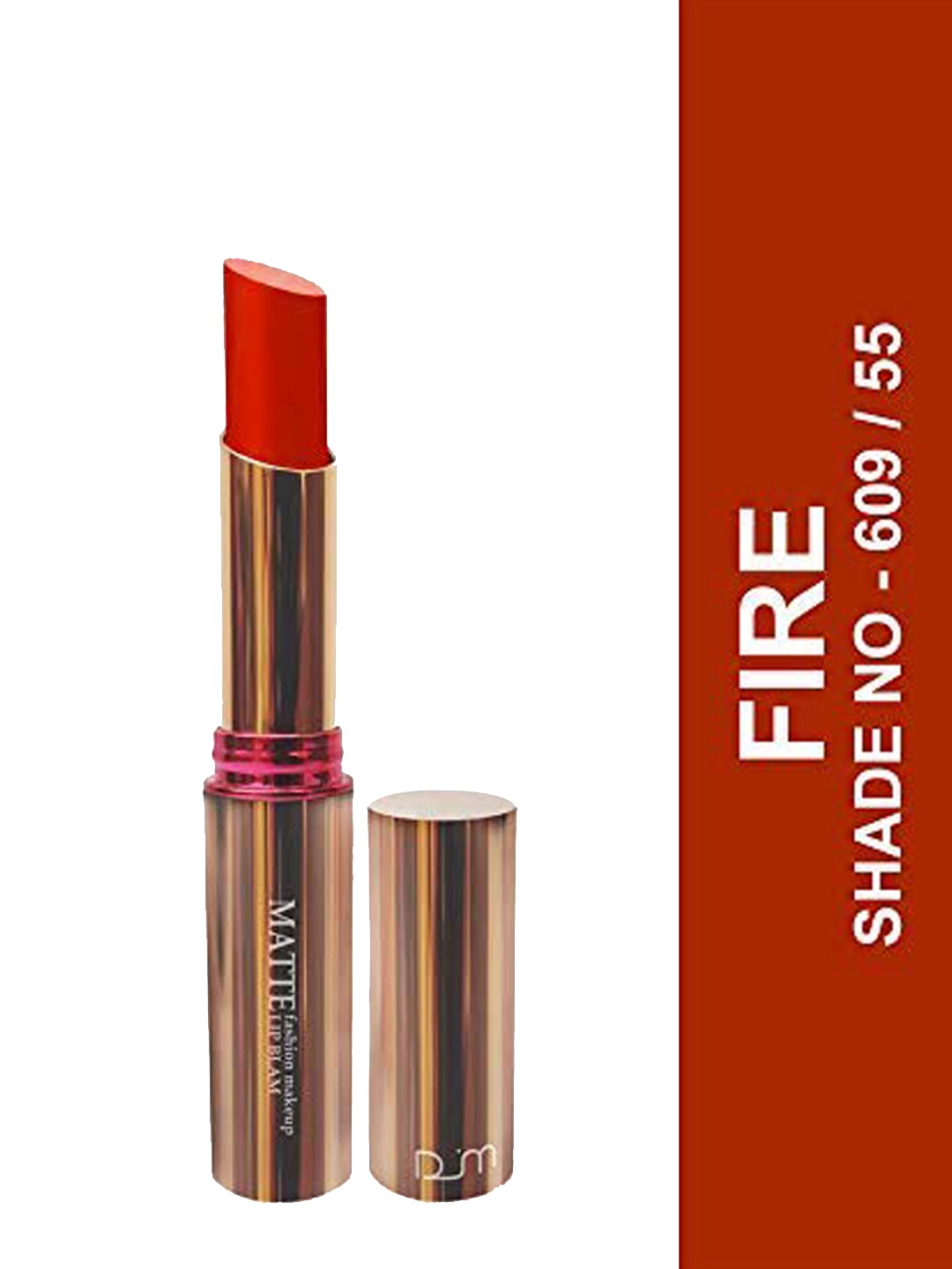 

Seven Seas Matte With You Lipstick, 3.8gm -Fire, Maroon
