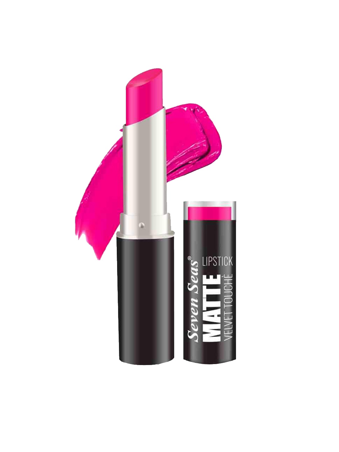 

Seven Seas Matte With You Lipstick, 3.8g - Lush Pink