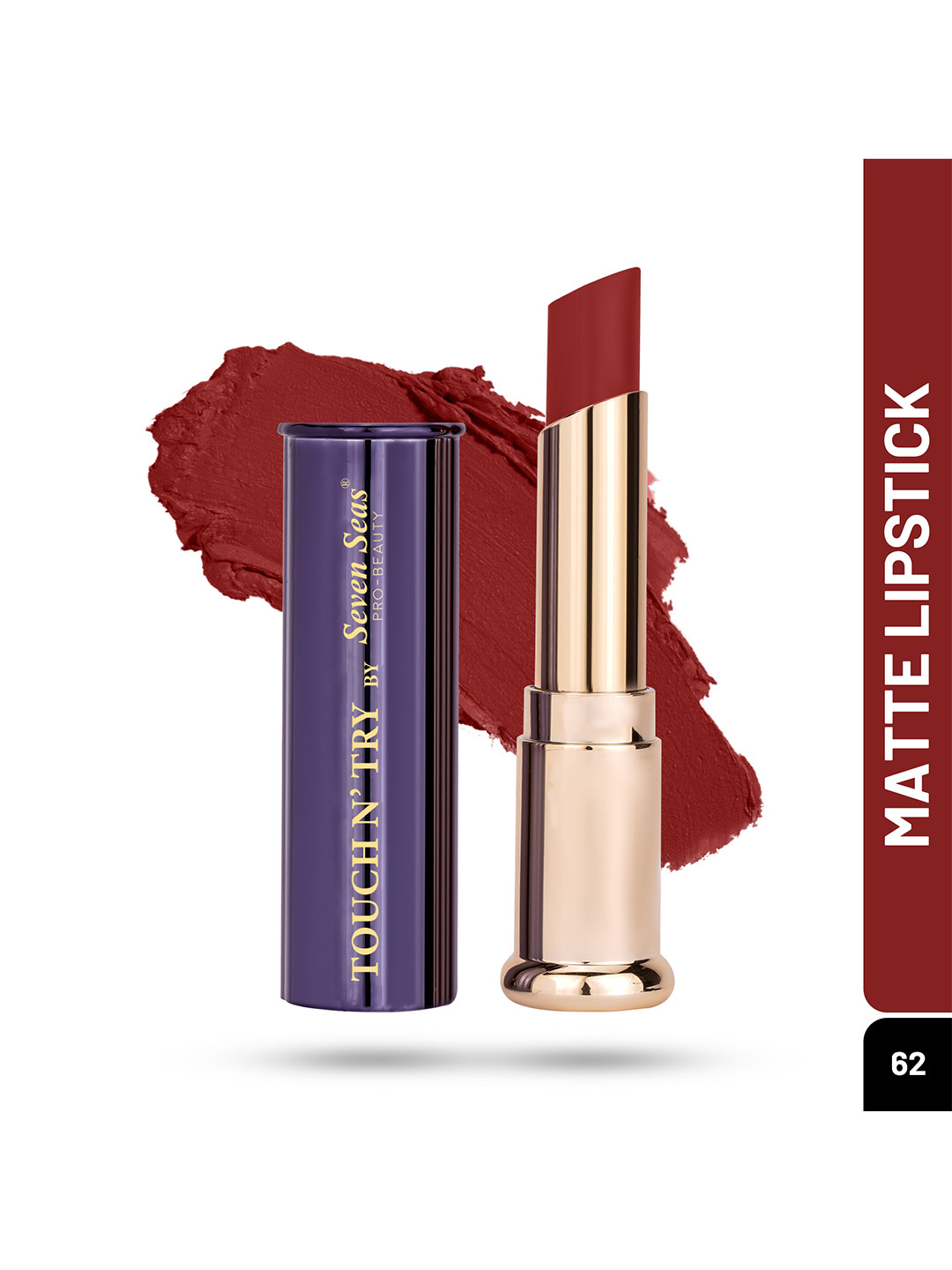 

Seven Seas Touch N Try Lip Matte Lipstick - Red Matte