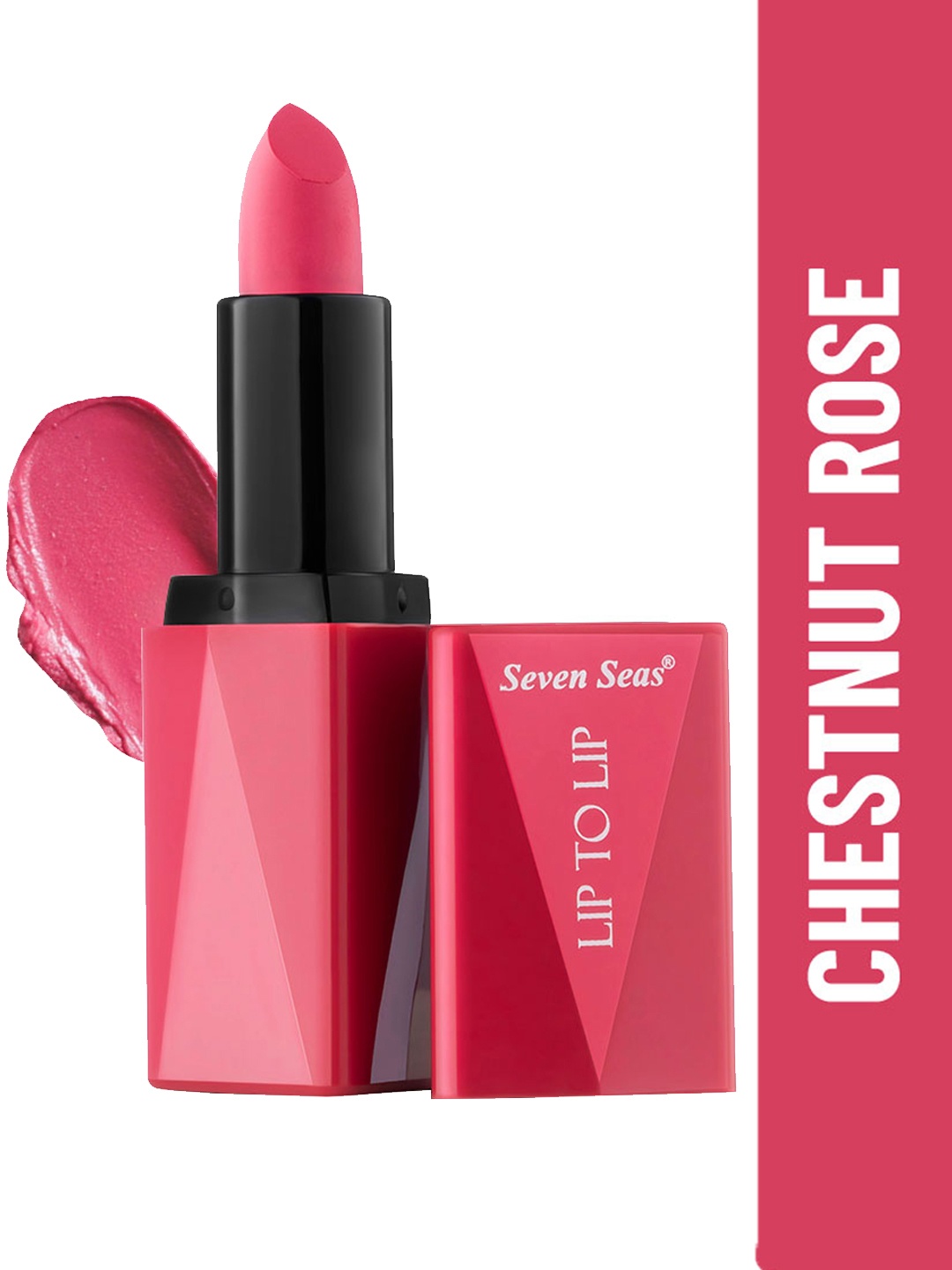 

Seven Seas Lip To Lip Matte Lipstick -Chestnut Rose, Peach
