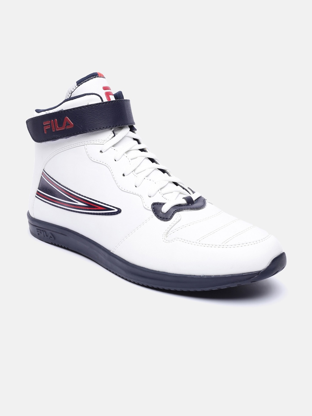 

FILA Men White PU Sneakers