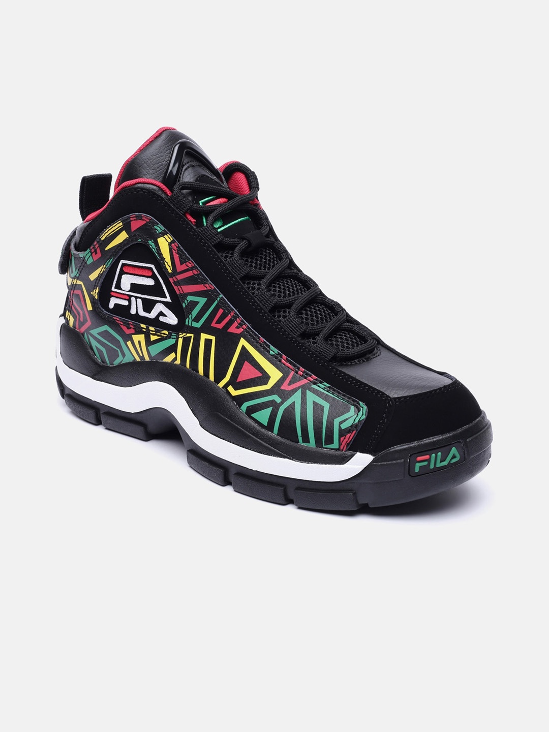 

FILA Men Black Printed Trekking Shoes