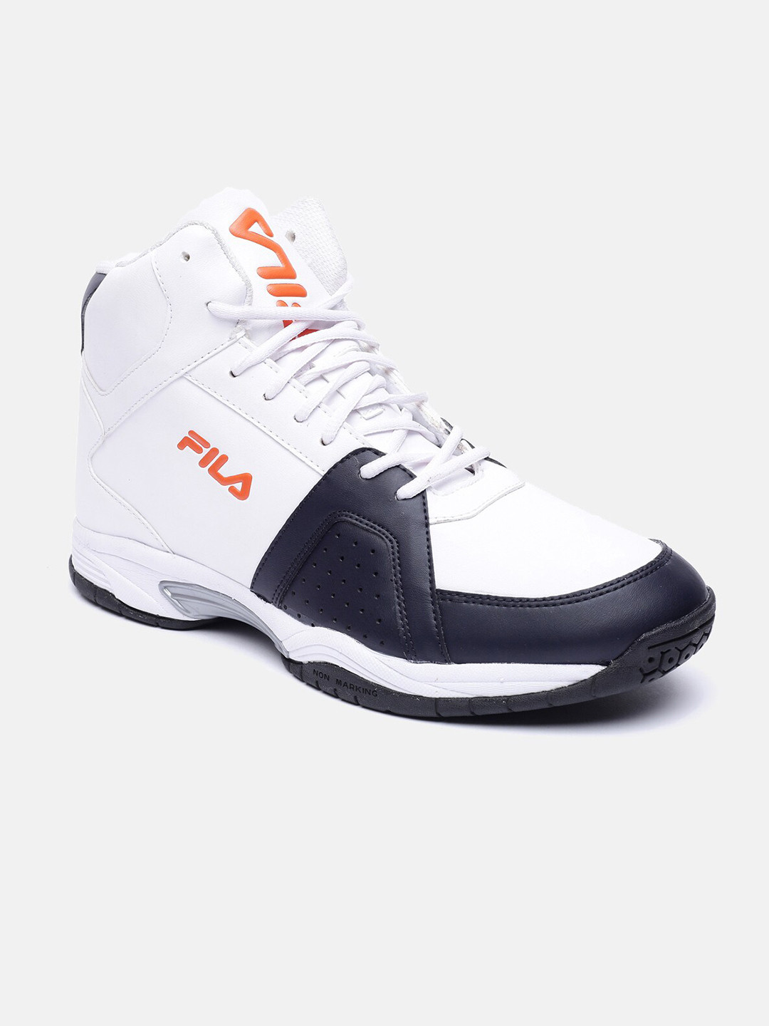

FILA Men White & Black Sports Shoes