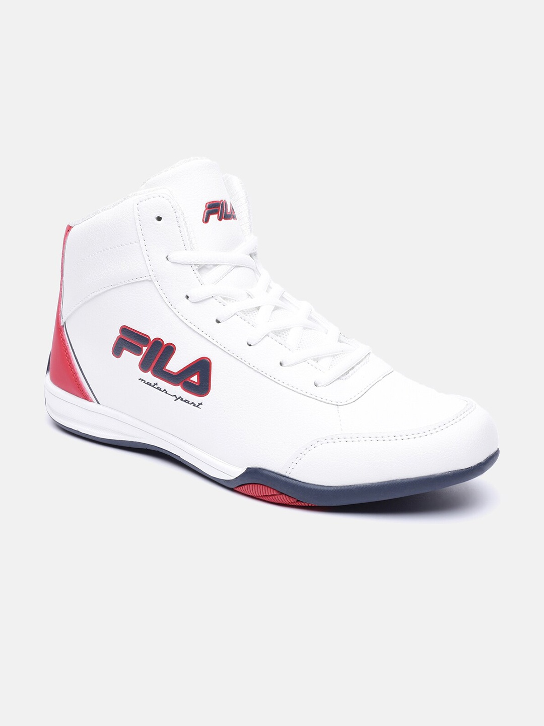 

FILA Men White Running Shoes