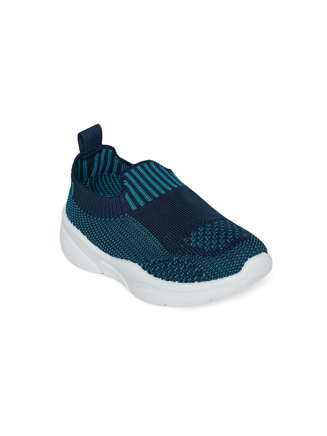 Pantaloons Junior Boys Teal Textile Running Shoes