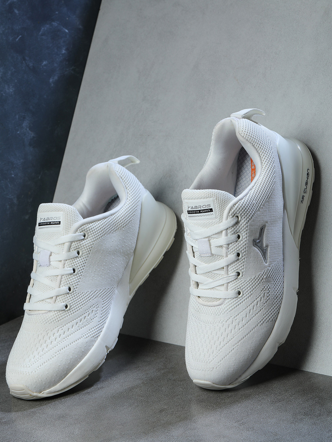 

ABROS Men Ares-N Running Sports Shoes, White