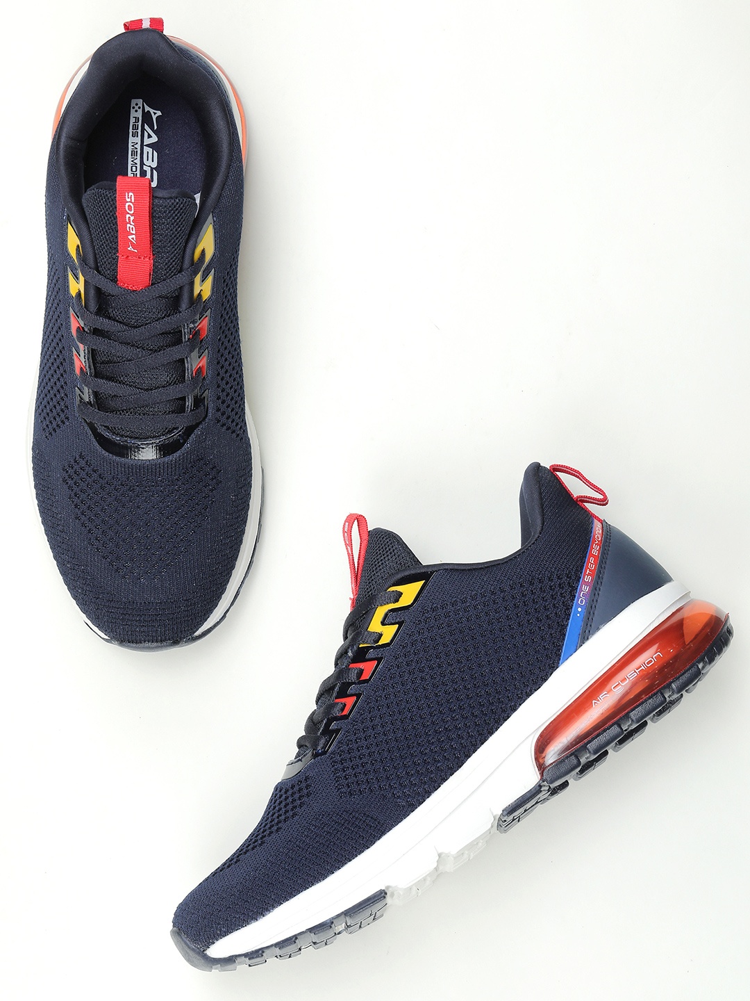 

ABROS Men Tyrone-N Running Sports Shoes, Navy blue