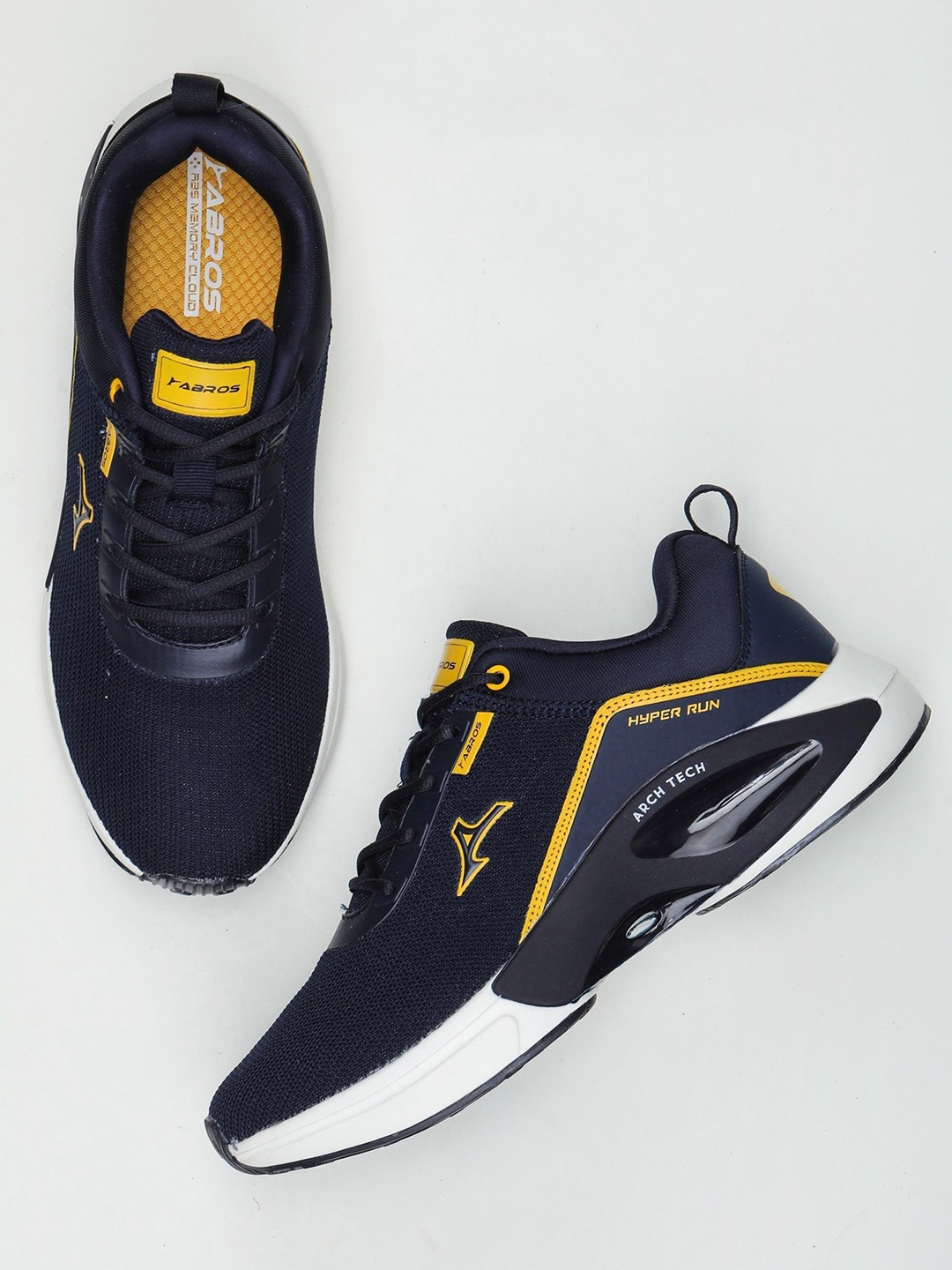 

ABROS Men Supernova-N Running Sports Shoes, Navy blue