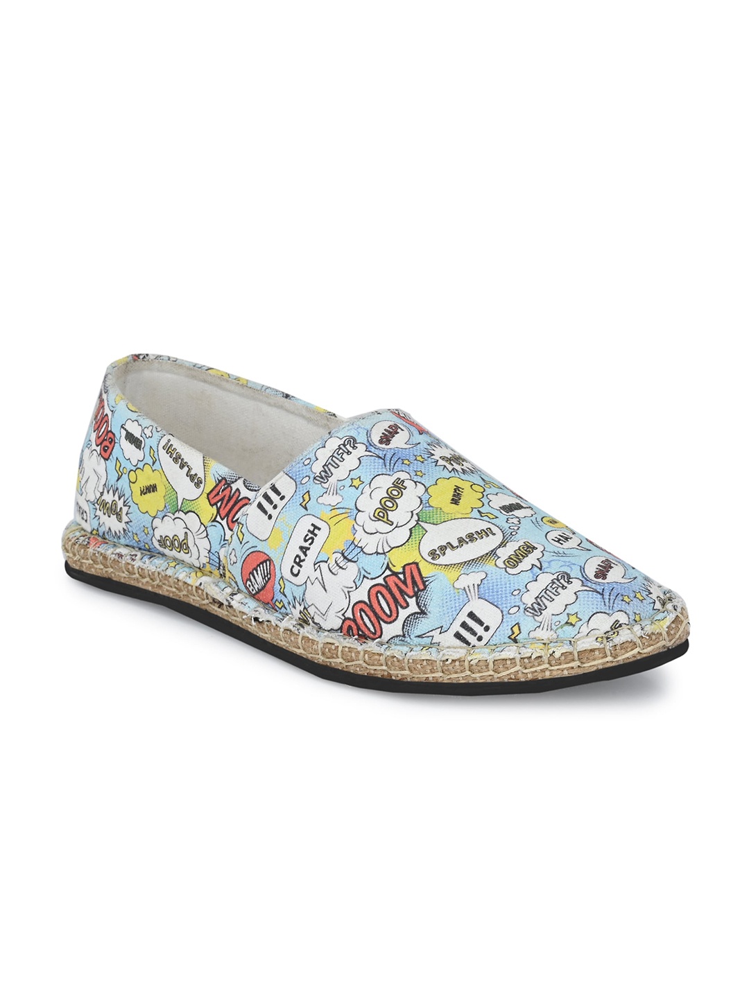 

KLEAT Men Multicoloured Printed Regular Espadrilles, Multi
