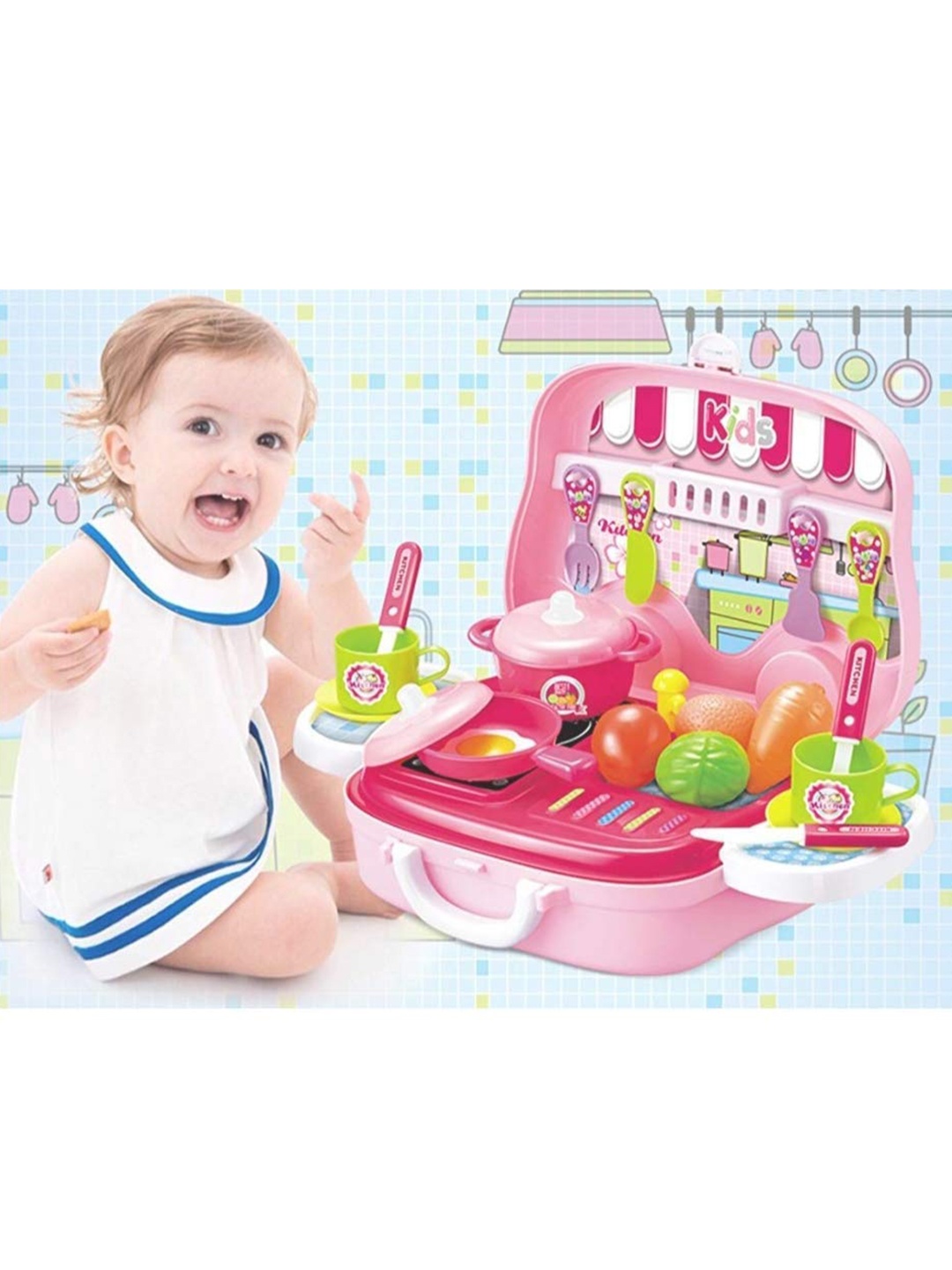 

Sasimo Kids Pink Role Play Fashion Set, Multi
