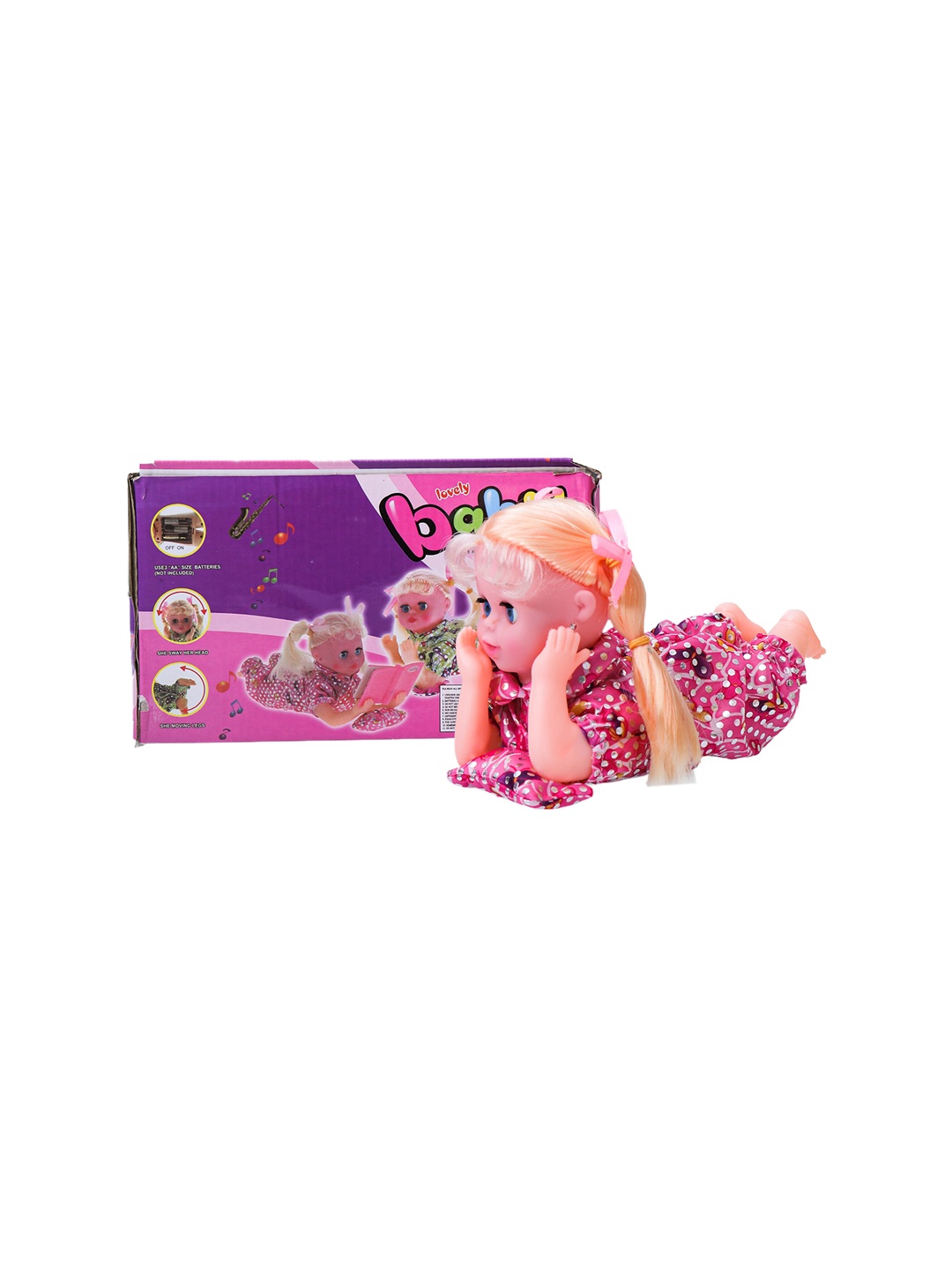 

Sasimo Kids Magenta & purple Soft Toys