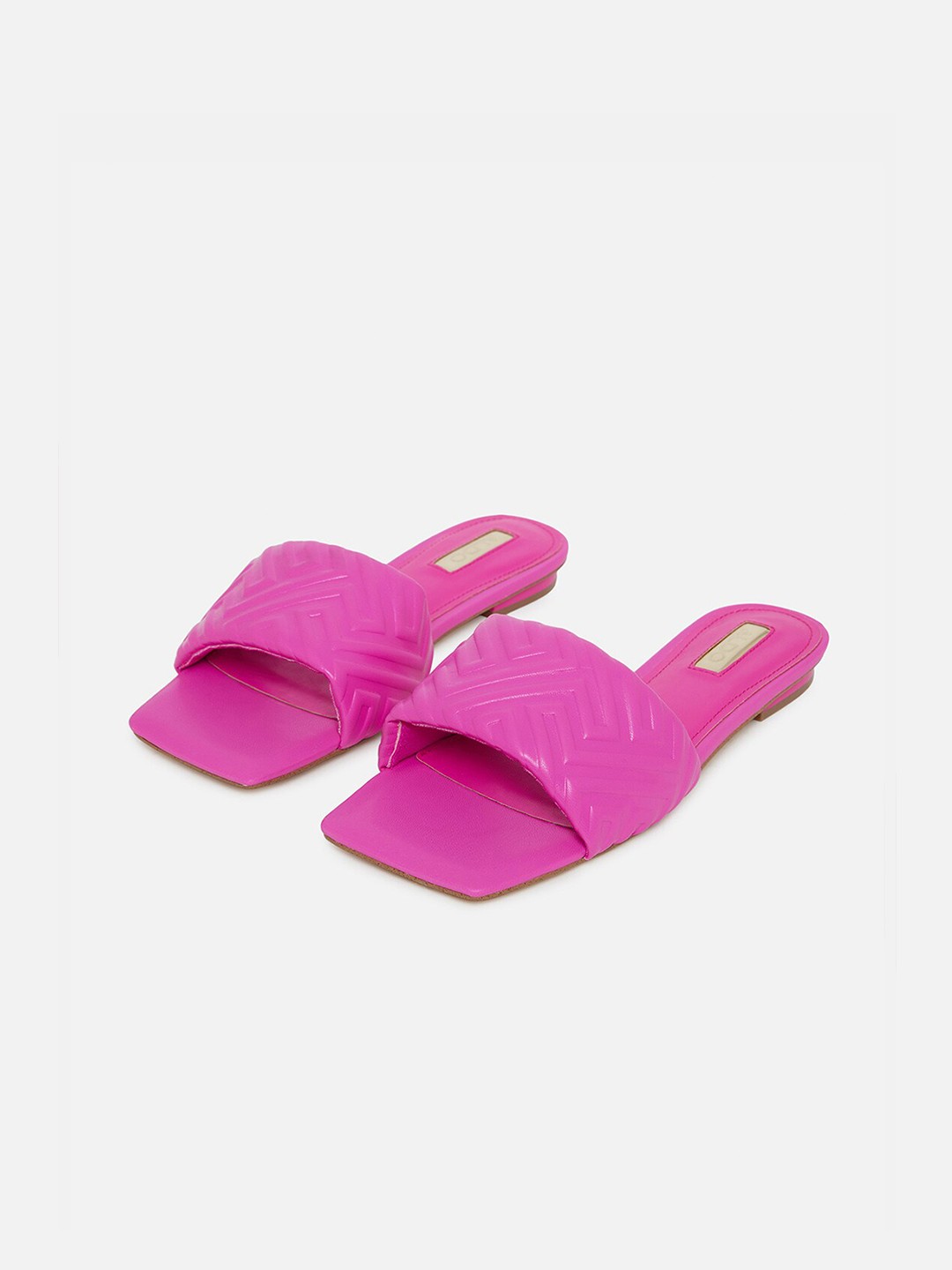 

ALDO Women Pink Open Toe Flats