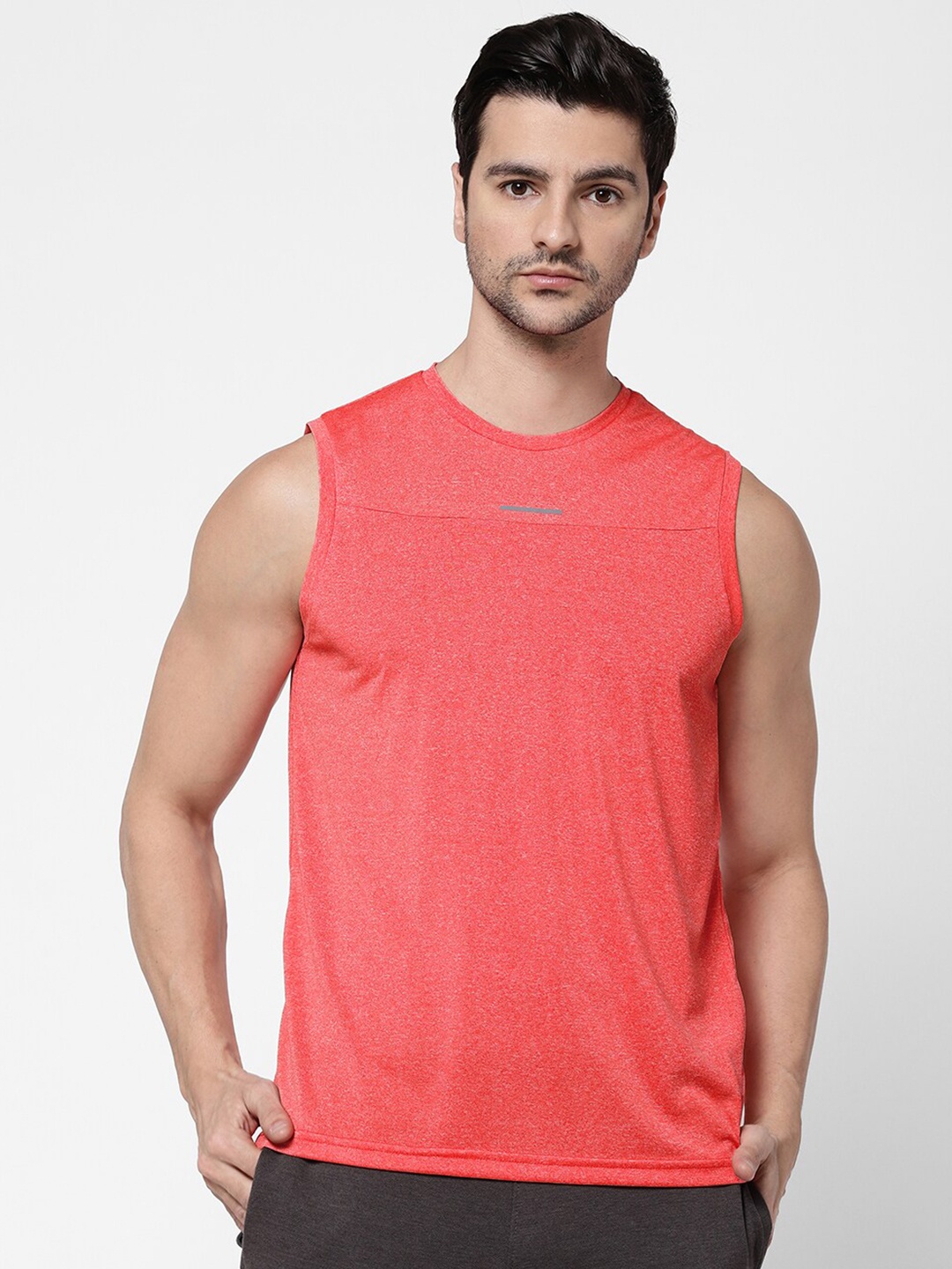 

Sweet Dreams Men Pink Printed Sports T-shirt