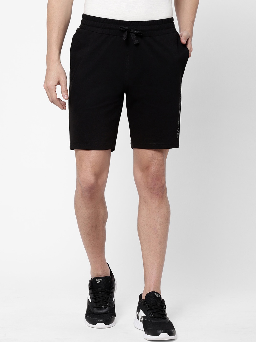 

Sweet Dreams Men Black Sports Shorts