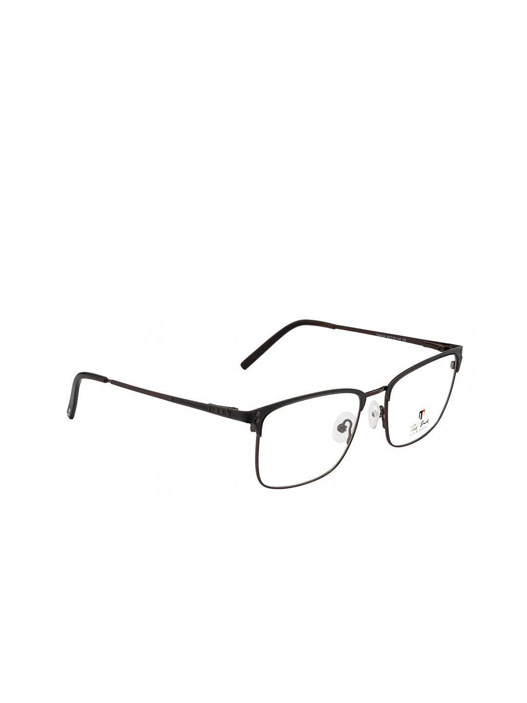 

Ted Smith Unisex Copper Brown Full Rim Square Frames