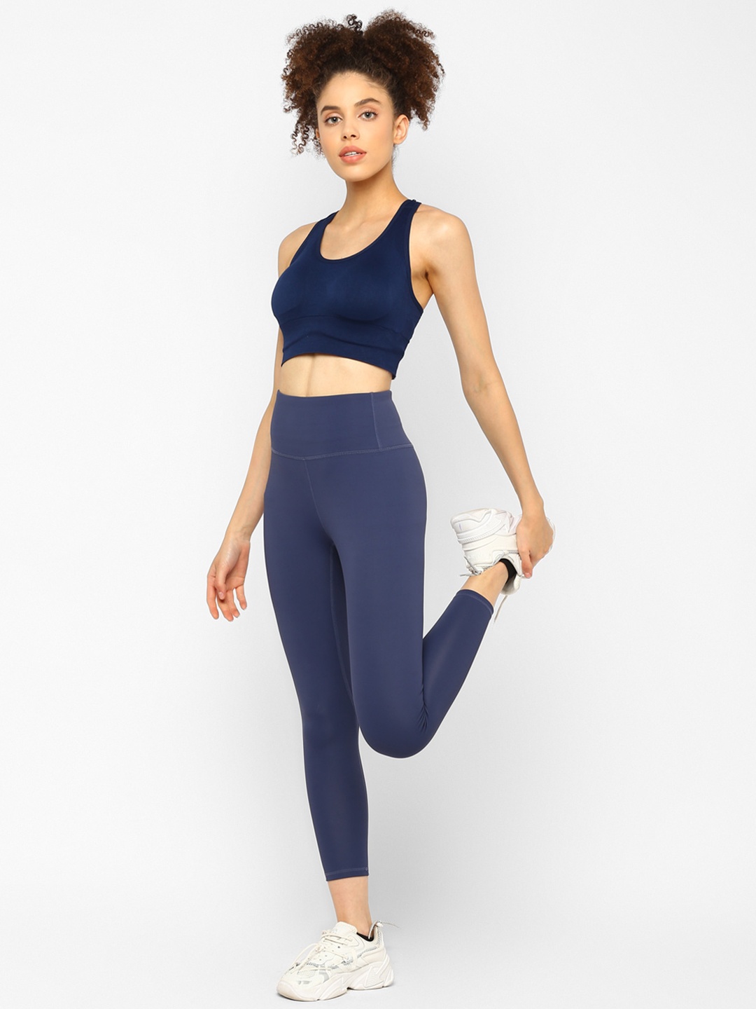 

JerfSports Women Navy Blue Solid Tracksuit