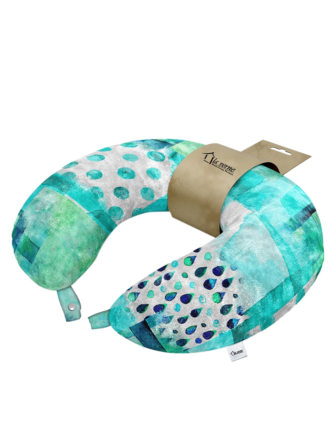 

LA VERNE Blue Travel Neck Pillow