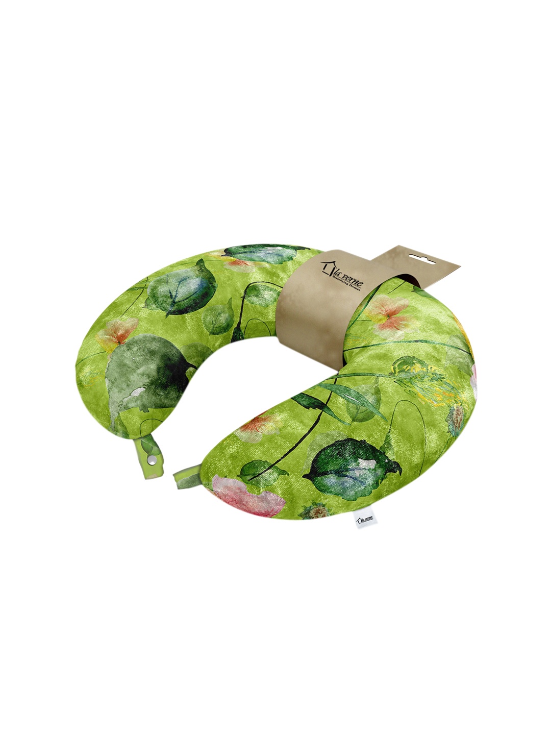 

LA VERNE Green Travel Neck Pillow