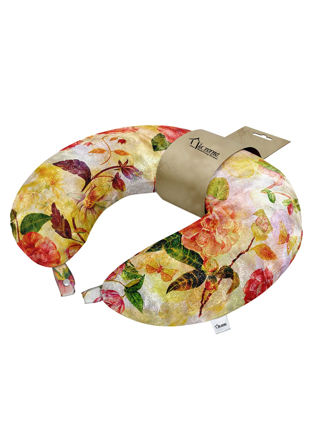 

LA VERNE Assorted Floral Printed Travel Neck Pillow