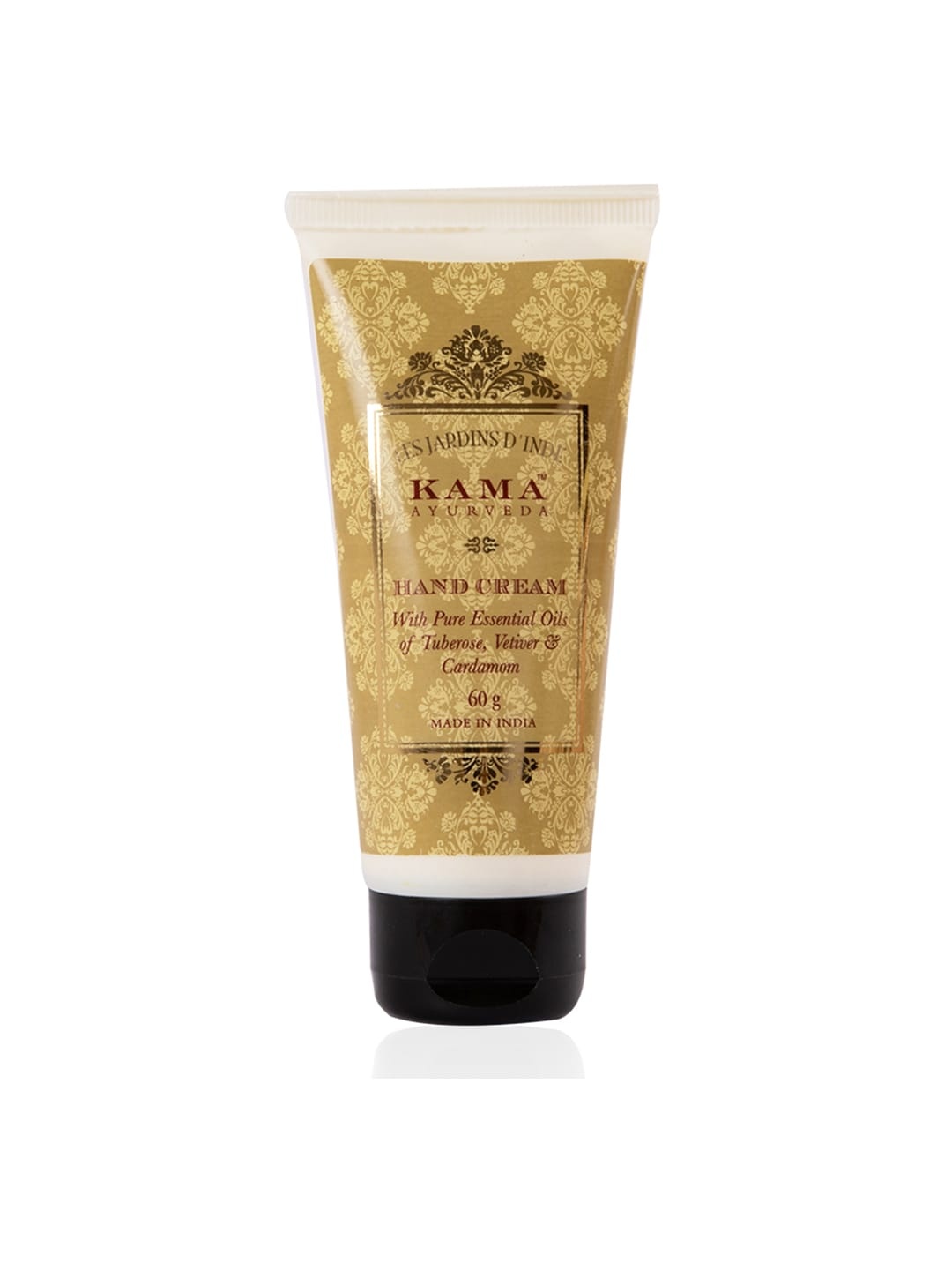 

KAMA AYURVEDA Sustainable Unisex Hand Cream 60 g, Yellow