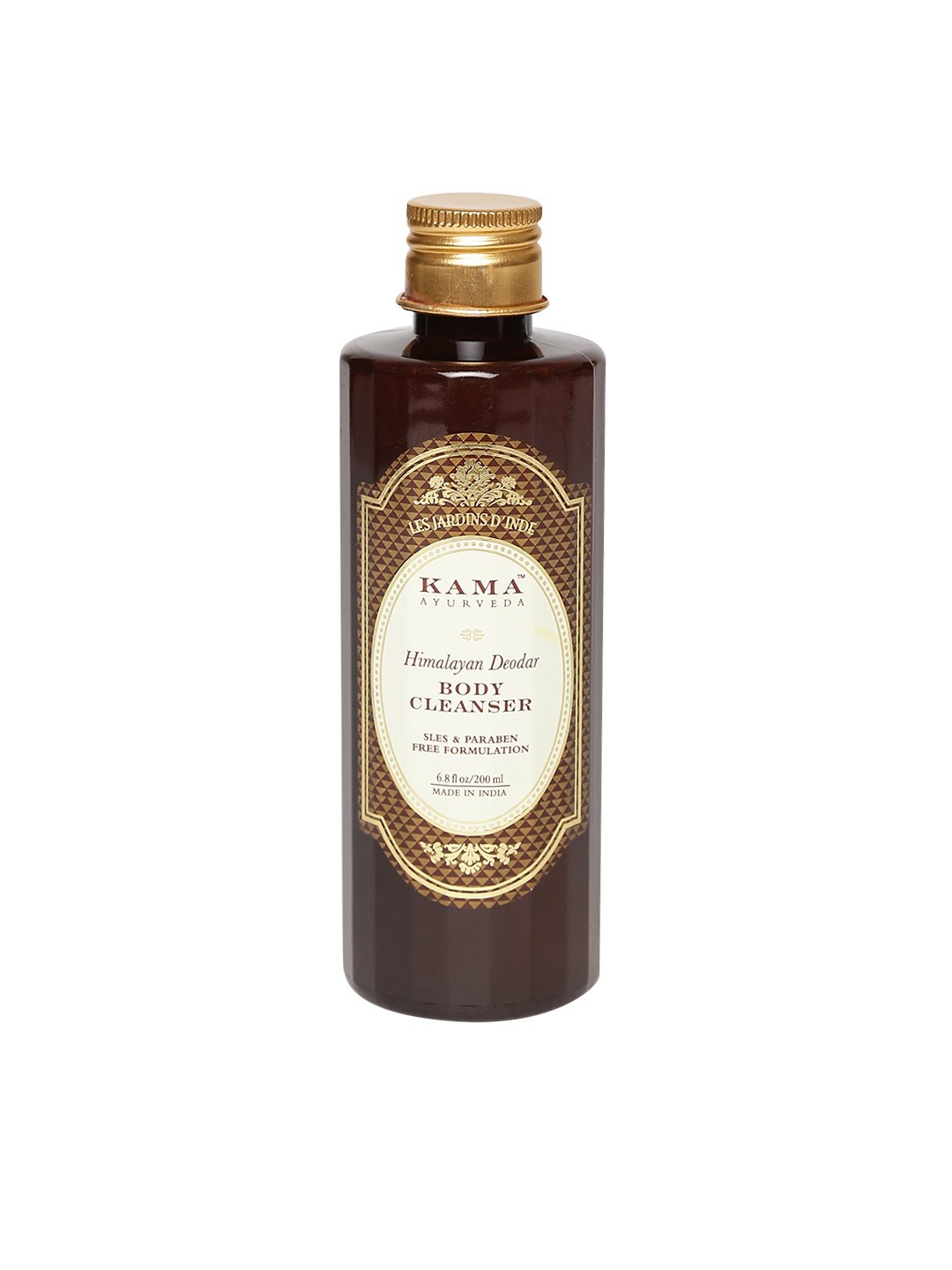 

KAMA AYURVEDA Sustainable Unisex Himalayan Deodar Body Cleanser - 200 ml, Brown
