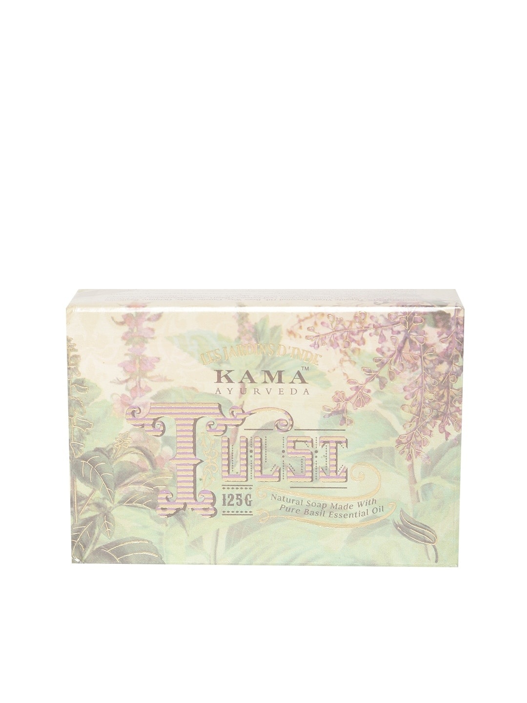 

KAMA AYURVEDA Sustainable Tulsi Natural Soap 125 g, Green