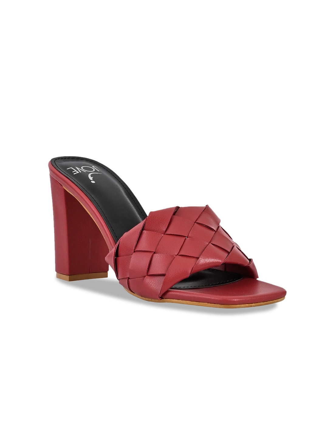 

Jove Red Block Heels