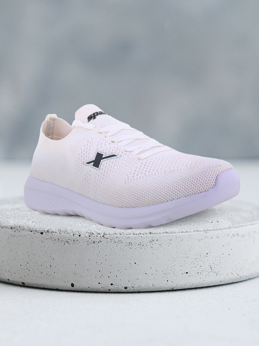 

Sparx Men White Mesh Running Shoes
